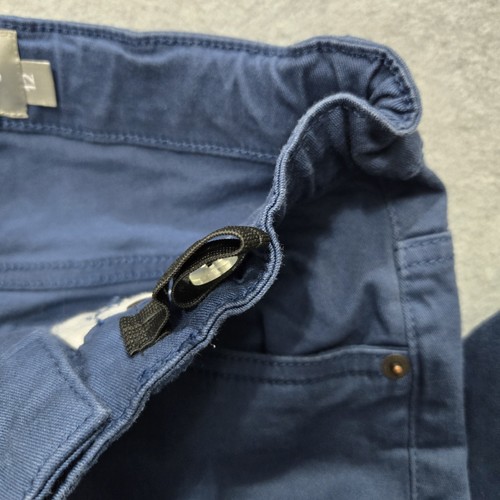 Lucky Brand Pants Boys 12 Blue Classic Straight Stretch Adjustable Waist Cotton - Picture 6 of 16