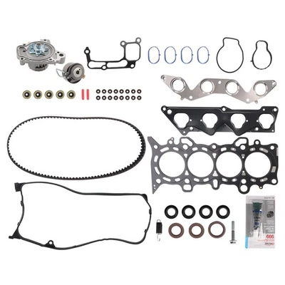Timing Belt Kit + Water Pump + Head Gasket Set For 01-05 Honda Civic 1.7L - Image 1 of 4