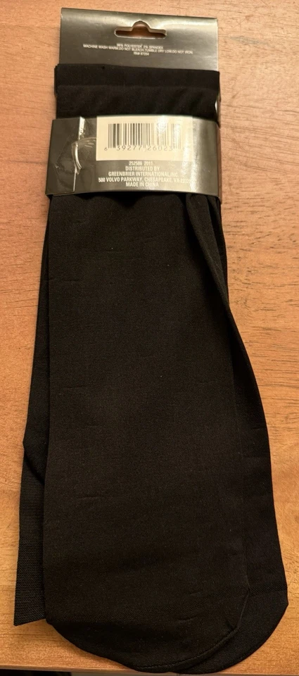裤袜 Greenbrier 尺寸 4-8 黑色 2 包 职业工作袜 — 第 3/3 张图片