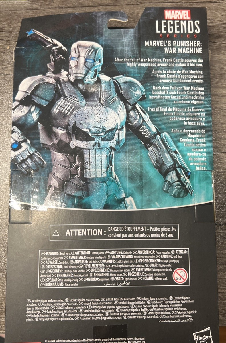 Marvel Legends Exclusive Variant Punisher War Machine Action