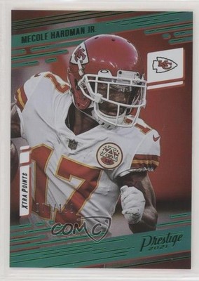 2021 Panini Prestige Xtra Points Premium Green 77/199 Mecole Hardman Jr #89 03q4