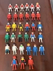 Vintage Geobra Playmobil 1974 Men Women Figures Lot Of 33