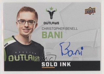 2017-18 Upper Deck Overwatch League Inaugural Set Solo Ink Bani #SI-BA Auto 08ps