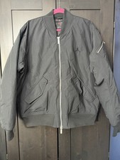 Authentic Jordan Brand Black Bomber Jacket size Large FV7267-010