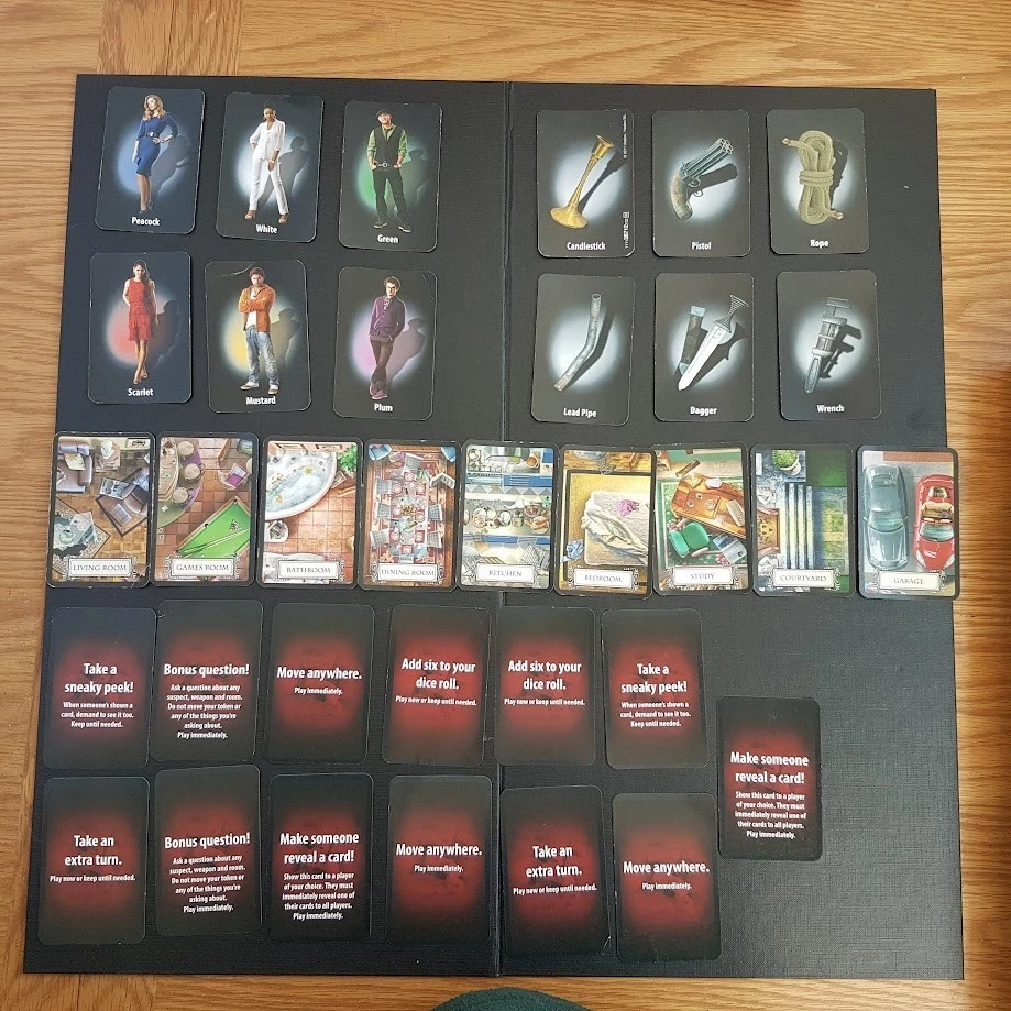 CLUEDO Board Game - Classic Murder Mystery Detective - COMPLETE - Hasbro 2011 - Image 2 of 4