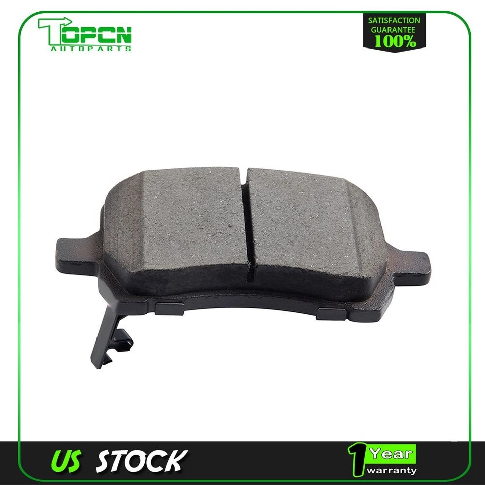 For 2006-2012 CHEVROLET MALIBU Front Pair Brake Calipers Rotors + Ceramic Pads Foto 4 de 4