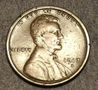 1917-S Lincoln Wheat Cent VF
