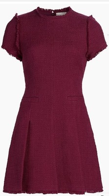 cinq a sept dress 00 Tweed Berry 