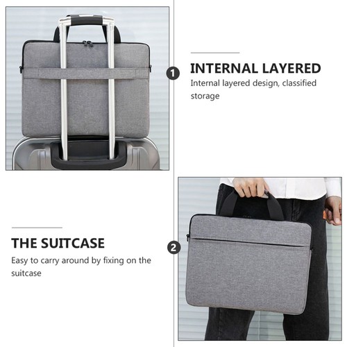 15 .6 Borsa Del Portatile Per Computer Custodia Laptop Da 15,6 Pollici - Photo 10/12