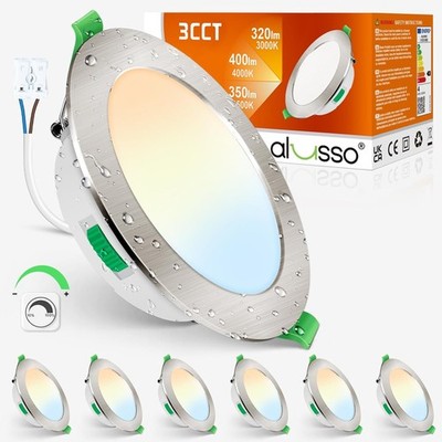 LED Deckenlampe dimmbar 5 W 400 lm Deckenleuchte für Wohnzimmer Flur Küche Bad