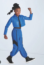 WEISSMAN Dance Costume Size LC "Do It To It" Jumpsuit RN64830, Hip Hop
