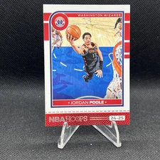 2024-25 Panini NBA Hoops Jordan Poole #190 Washington Wizards Basketball Card