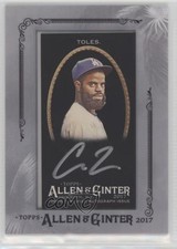 2017 Topps Allen & Ginter's X Auto Minis Framed Andrew Toles #MA-AT Auto i1f