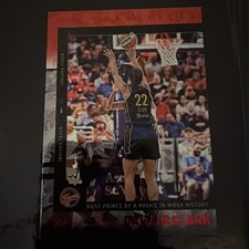 2025 Panini Caitlin Clark Chronicled WNBA Red Cracked Ice #12 Fever