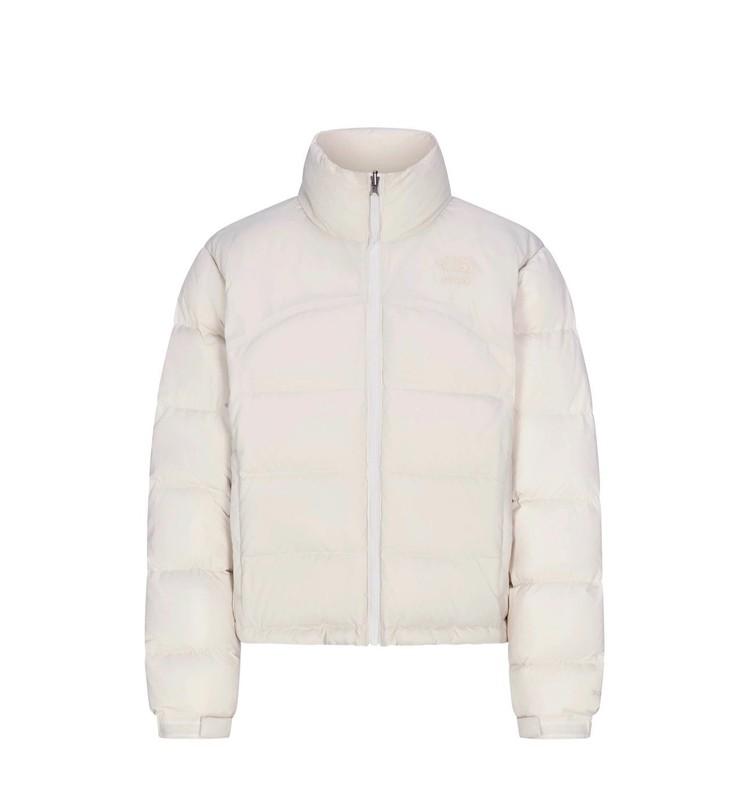The North Face x SKIMS 2000 Retro Nuptse Jacket Bone Womens Medium NWT