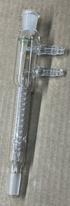 ChemGlass Reflux Condenser, 205mm, 14/20 Joint, Style A, 100mm Jacket CG-1213-14