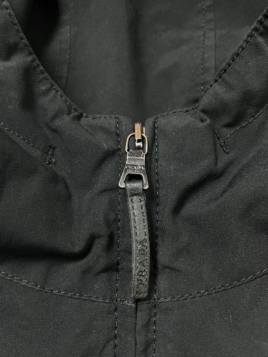 🔥00's Prada Sport Tab Archive Vintage Hooded Y2k Jacket | eBay