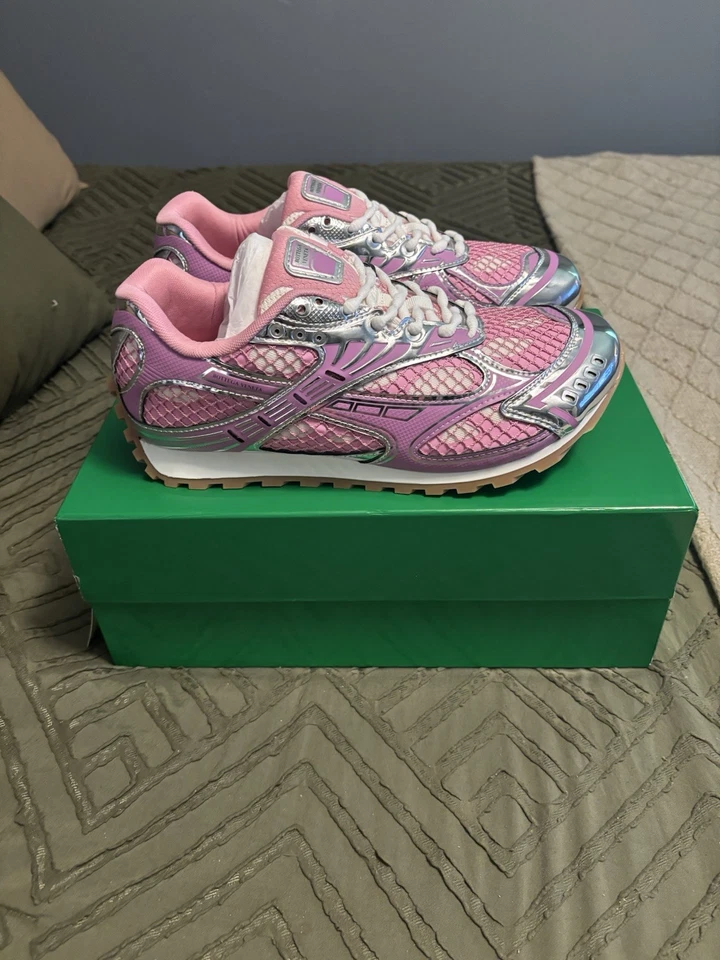 Bottega Veneta Orbit 运动鞋粉色,37/5 码 — 第 2/4 张图片