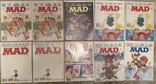 Mad Magazine #207-215 1979-80 VF 10 Issues An...