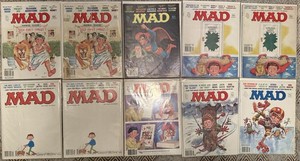 Mad Magazine #207-215 1979-80 VF 10 Issues Animal House Superman Rocky C32#05