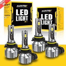 9005 9006 LED Headlight Bulbs High Low Beam Conversion Kit 90000LM Super Bright