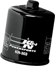 K&N Engineering Oil Filter KN-303 for Kawasaki/Honda/Yamaha/Victory