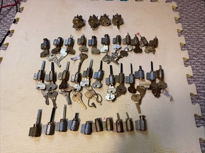 Misc Lot of Master, Dexter, & Schlage 37 Door Lock Key Sets
