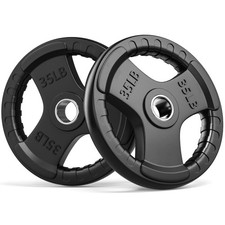 Rubber Weight Plates 2-Inch Olympic Grip Weight Plates