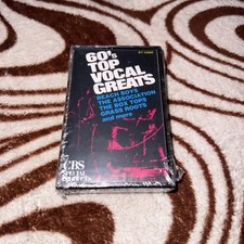FACTORY SEALED CASSETTE TAPE 60'S TOP VOCAL GREATS