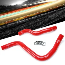 HPS Red Reinforced Silicone Radiator Hose Kit For 03-07 Honda Accord 3.0L V6