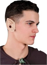 Elven Ear Tips Elf Lord Rings Hobbit Fancy Dress Up Halloween Costume Accessory