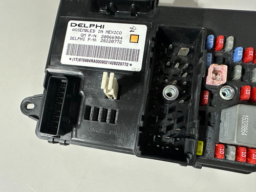 2008-2010 Chevrolet Chevy Cobalt Body Control Module Fuse Box BCM 20866984 - Picture 3 of 7