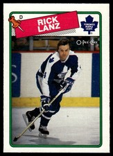 1988-89 O-Pee-Chee Rick Lanz Toronto Maple Leafs #225