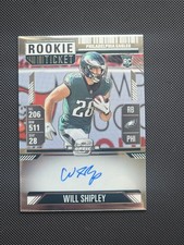 2024 Contenders Optic Will Shipley Rookie Ticket Auto RC Silver Prizm #127