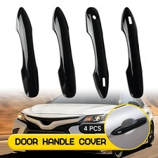 4x Black Exterior Door Handle Cover W Smartkey For Toyota Avalon 2019-2023 Epa