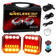 Magnetic Wireless Trailer Lights, Bluetooth Rechargeable LED Trailer Style 3