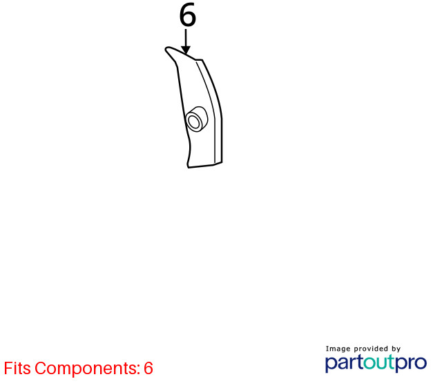 Audi R8 2014-2015 LEFT Quarter panel trim
