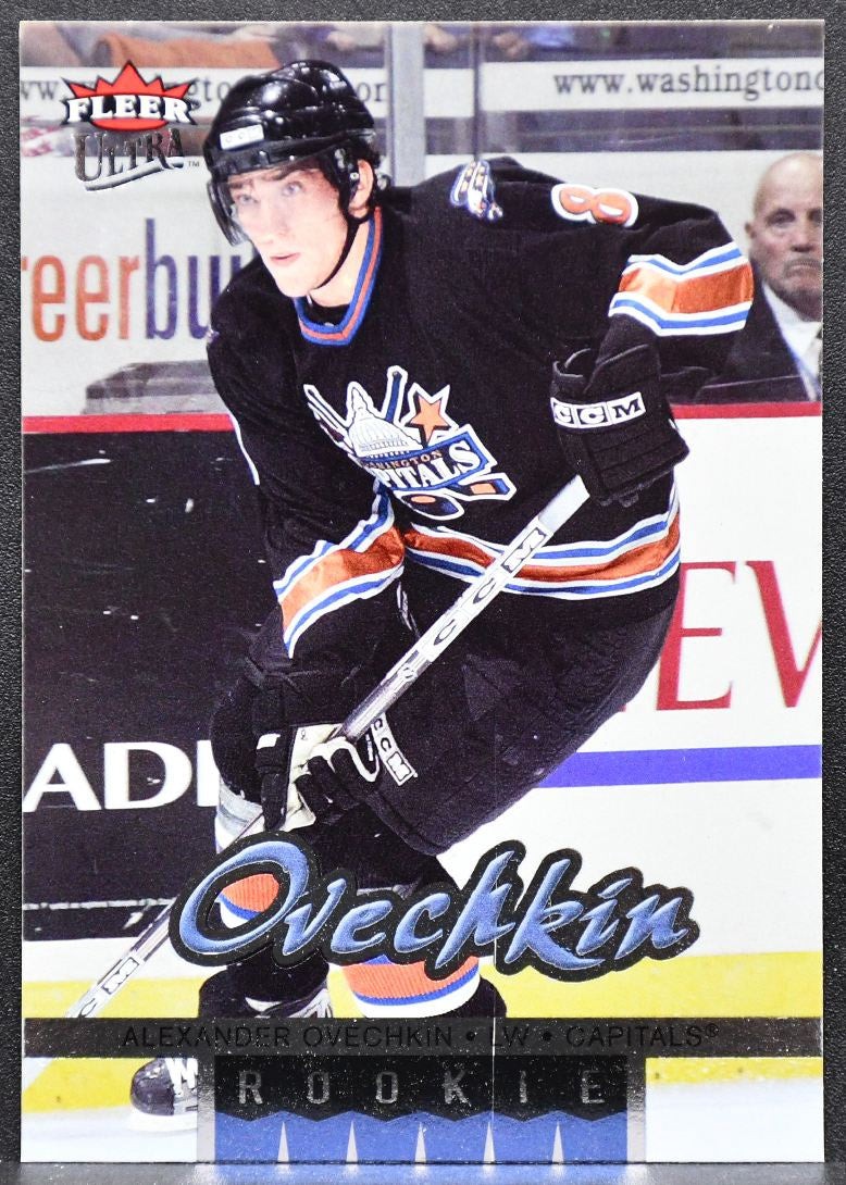 2005-06 Fleer Ultra Rookie Alexander Ovechkin 252 Washington Capitals RC 3054