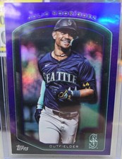 2025 Topps Series 2 - Costco Flagship Coll Julio Rodriguez #32 Ppl Foil /75