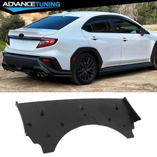 Fits 22-26 Subaru Wrx Sedan 4dr Unpainted Rear Bumper Lip Diffuser Sti Style Pp