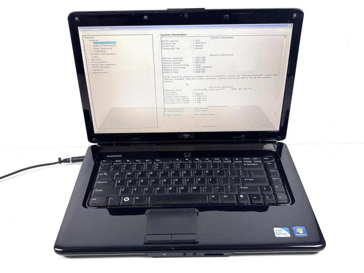 Dell Inspiron 1545 Blue PC Laptops & Netbooks for Sale | Shop New