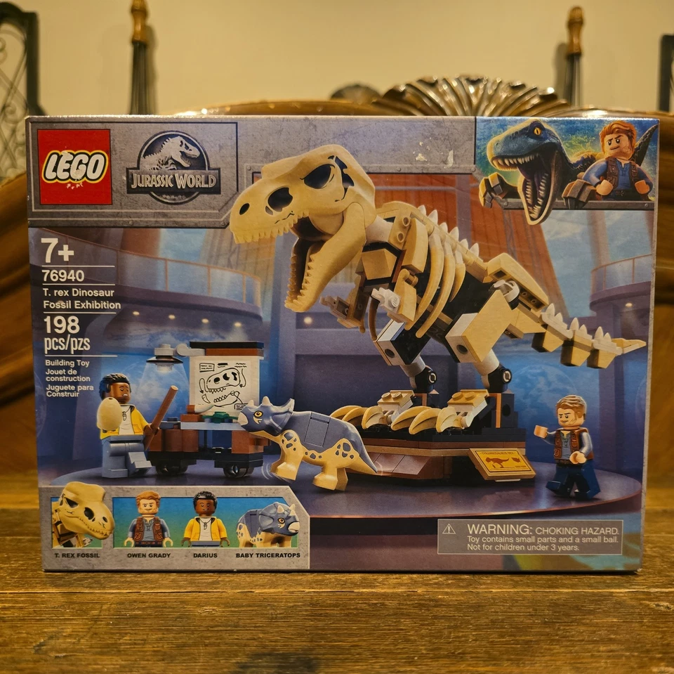 Retired New Sealed Lot of 4 Lego Jurassic World 76948 76940 76950 76951 - Image 3 of 4