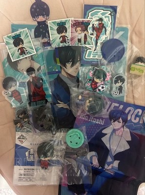Blue Lock Itoshi Rin Goods Lot  Great Condition! Collectibles &