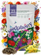 23 Wildflower Hummingbird & Butterfly Mix 4 oz - 100,000 Non-GMO Heirloom Wil... 134.56 per gallon