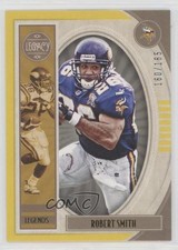 2019 Panini Legacy Legends Yellow 160/165 Robert Smith #133 0c6