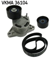 Keilrippenriemensatz Skf Vkma 36104 FüR Opel Vivaro Movano Renault X70 Bus X83 2