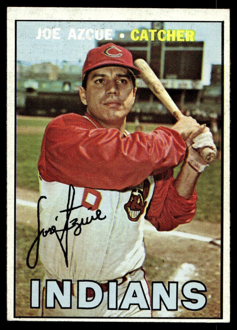 1967 Topps #336 Joe Azcue Cleveland Indians EX-EXMINT+ SET BREAK!
