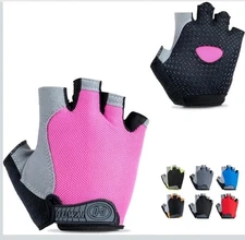 WULI Cycling Gloves Half Finger Men's and Women's Fitness Gloves for Cycling,...