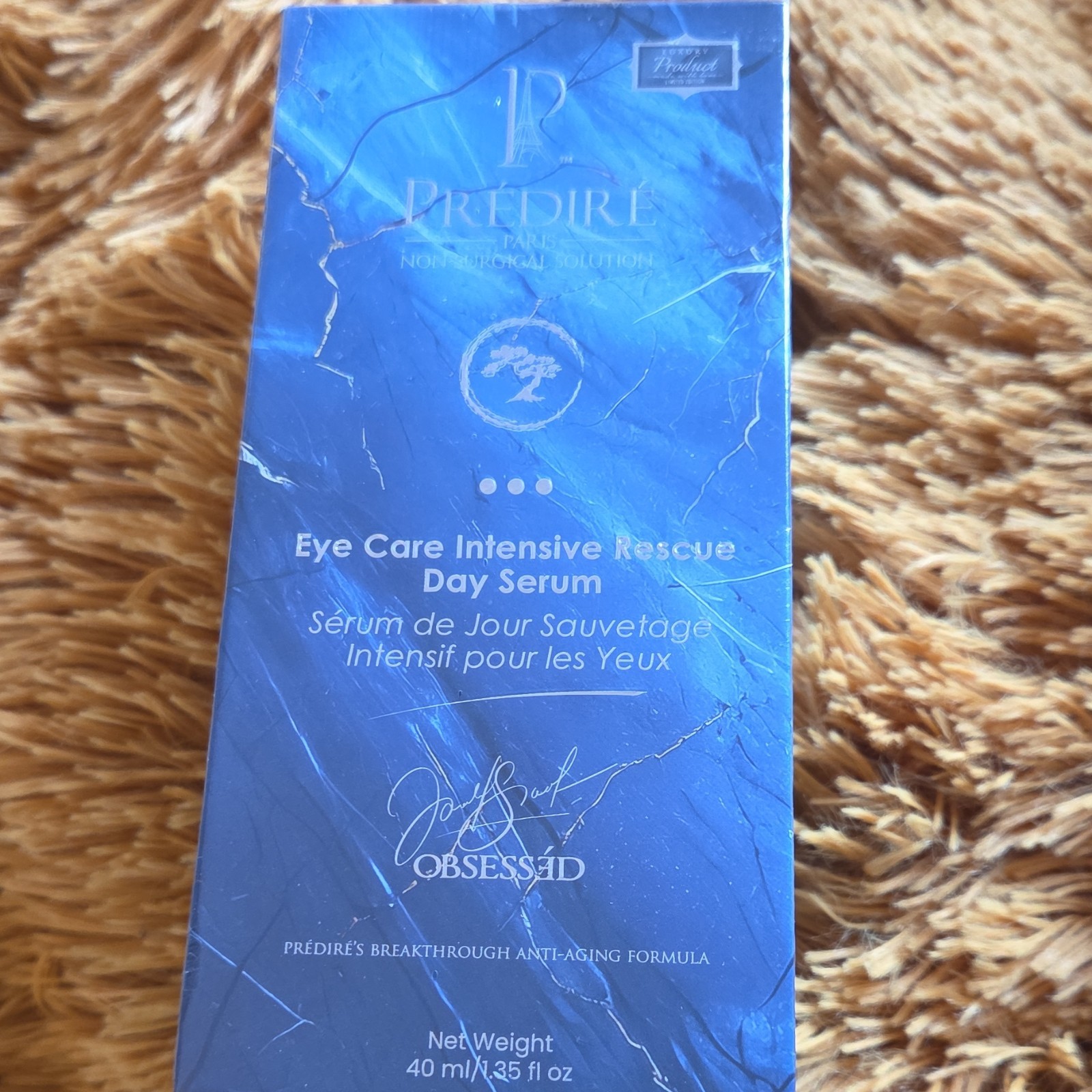 Predire Paris Breakthrough Anti-Aging Eye Care Rescue Serum Hydrating Argan 40ml