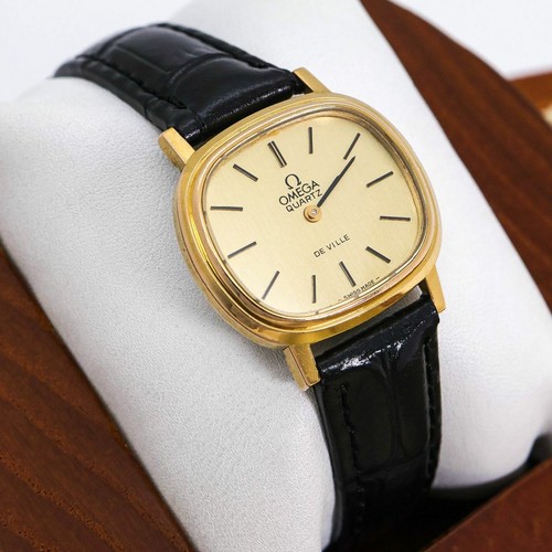 Omega De Ville Quartz Watch Vintage Used Cleaned & Serviced, Working, S/H